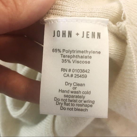 JOHN + JENN Anthro Knitted Flutter Sleeve Top - Picture 8 of 9